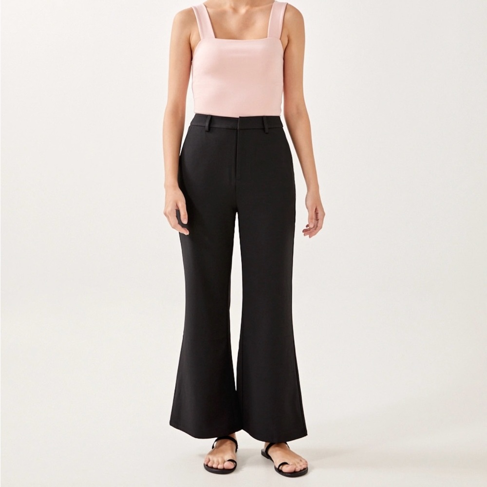 Love Bonito Pvara Petite Flare Pants size M NWT